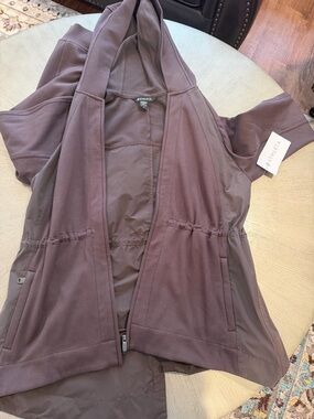 Triumph Brown Hybrid Jacket with Stretch Panels